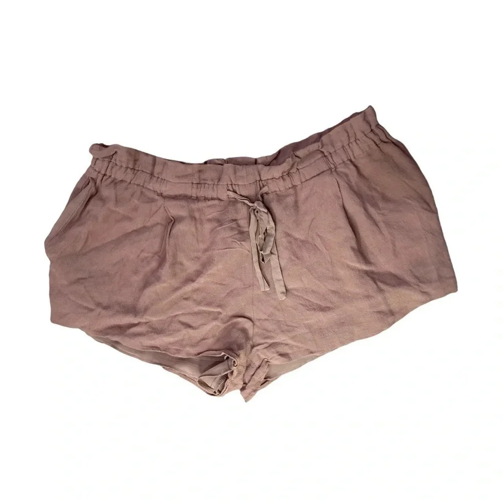 Vintage Aritzia Wilfred Montrouge Shorts Terracotta Small Y2K Beach Costal Boho
